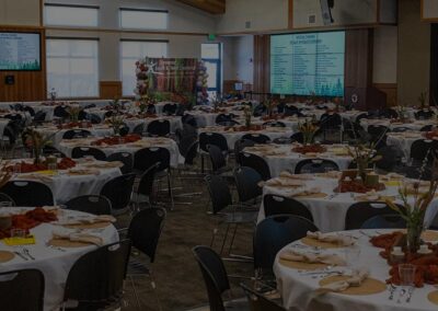 Darkened background image